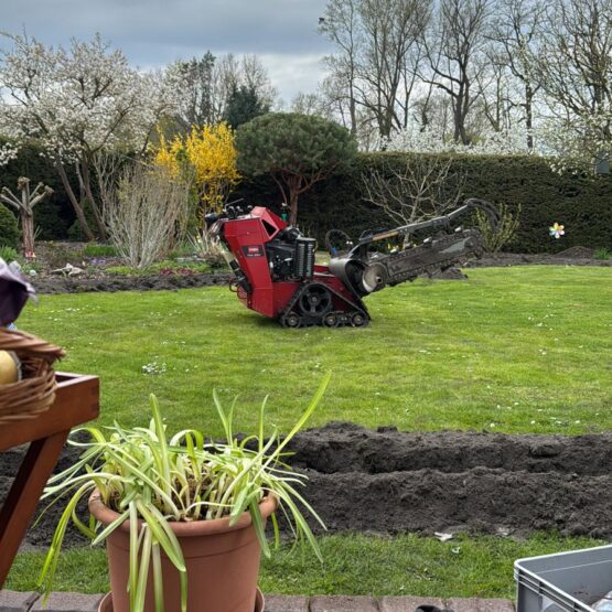 bewässerungssystem rasen installation versenkregner leitungsnetz