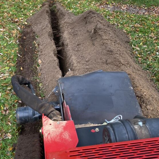 gartenbewässerung system installation rohrleitungen rasenfläche